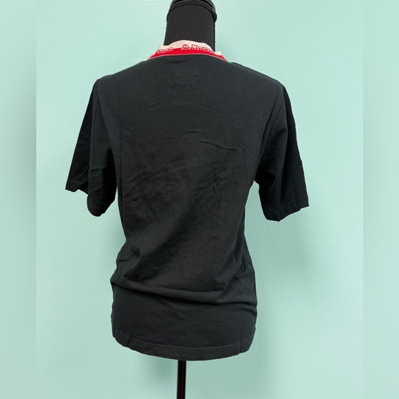 Kappa black short-sleeve T-shirt featuring the Omini logo size s. - Picture 4 of 6